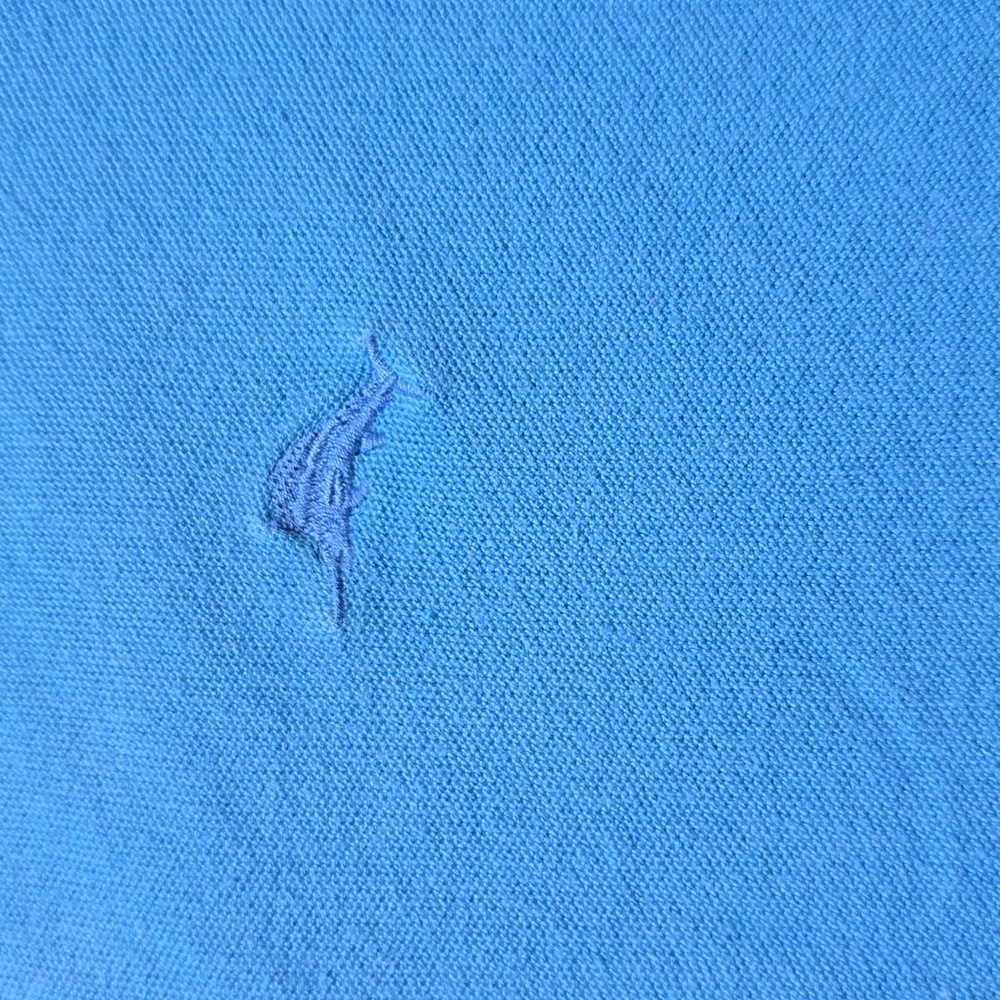 Tommy Bahama Vibrant Blue Polo Shirt - Picture 3 of 7